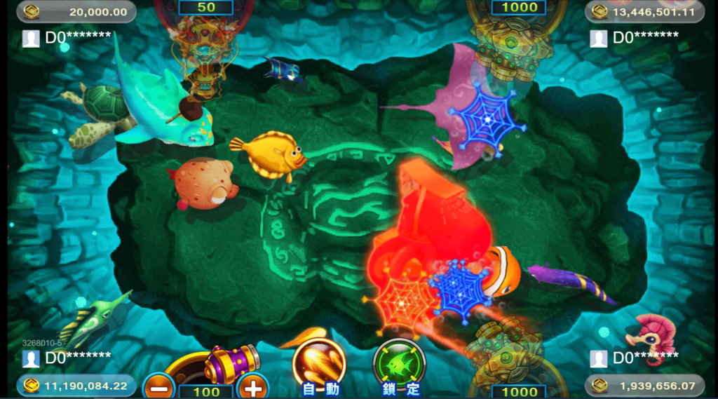 《RSG捕魚八爪天下海霸王》探索海底世界,挑戰1800倍獎勵!